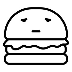 fast food emojis icon