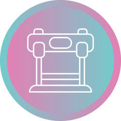 Hurdles Race Icon