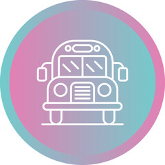 School Bus Icon