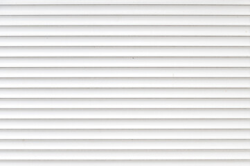 White grunge blinds background. Background of white horizontal stripes of blinds