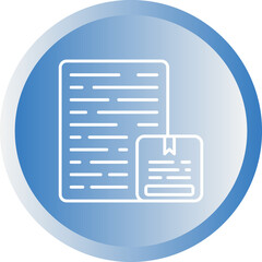 Fototapeta premium Order Icon