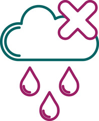 No Rain Icon