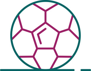 Fototapeta premium Football Icon