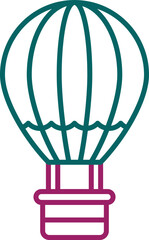 Hot Air Balloon Icon
