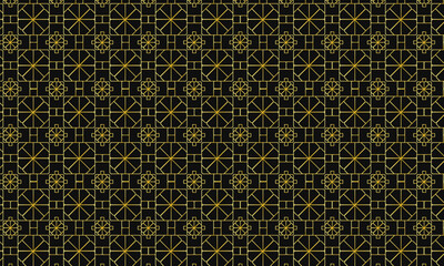 Abstract geometric pattern with stripes, lines. Seamless vector background. Seamless pattern, texture, luxury, fabric Vector illustration