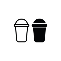 Coffee cup icon vector. Coffee sign