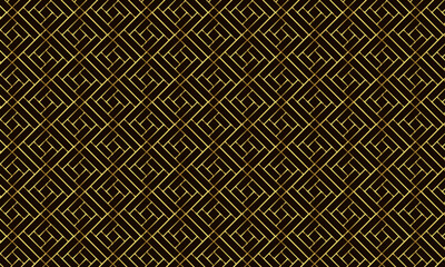 Abstract geometric pattern with stripes, lines. Seamless vector background. Seamless pattern, texture, luxury, fabric Vector illustration