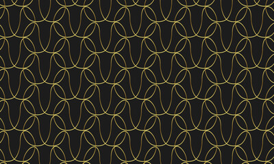 Abstract geometric pattern with stripes, lines. Seamless vector background. Seamless pattern, texture, luxury, fabric Vector illustration