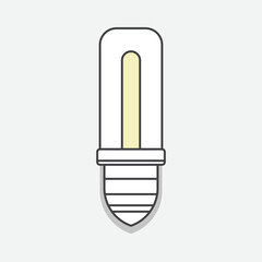 illuminated lightbulb electricity innovation energy bright creative idea vector illustration