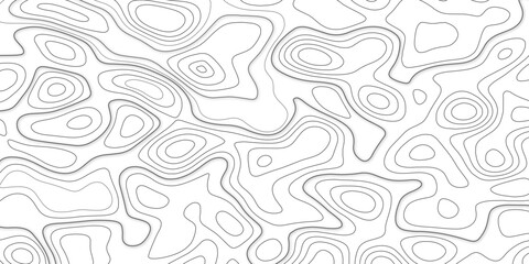 Topographic map background. Grid map. Pattern of contour lines. Abstract vector illustration.