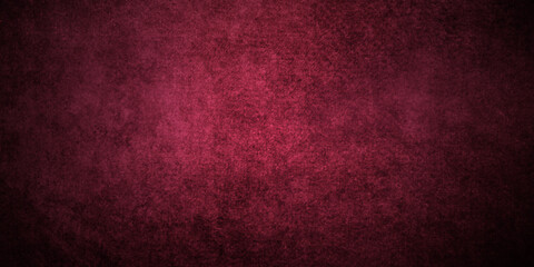 Dark Black and pink stone concrete grunge texture background anthracite backdrop panorama. Panorama dark grey black and red slate background or texture.