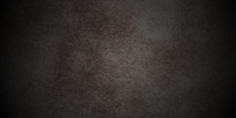 Dark Black stone concrete grunge texture background anthracite panorama. Panorama dark grey black slate background or texture.	

