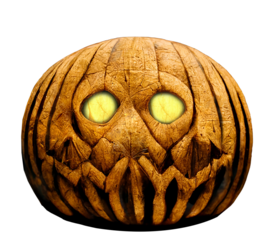 Monster in Holiday event Halloween. A spooky horror background concept. 