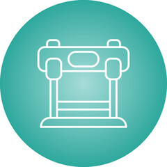 Hurdles Race Icon