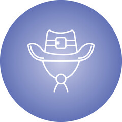 Cowboy Hat Icon
