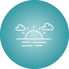Sunset Icon