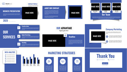Creative presentation template