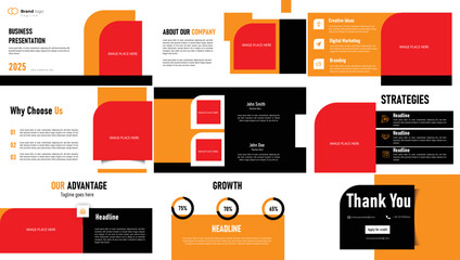 Creative presentation template