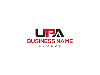 Fototapeta Creative UPA Logo Letter Vector Icon, Unique upa Logo Design obraz