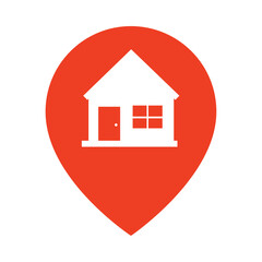 real estate location pin