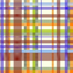 A size pattern suitable for textiles consisting of colored lines and squares