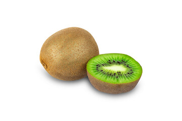 kiwi isolated on white background