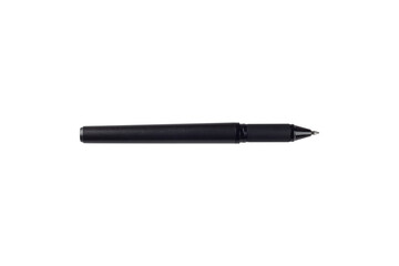 black pen isolated from background, on white background	