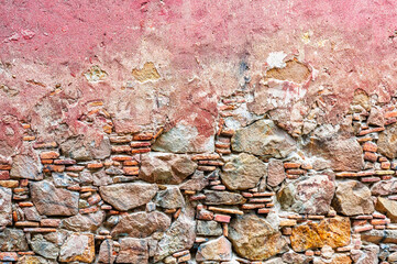 Weathered colonial door