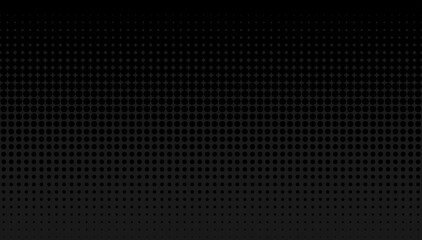 comic pattern background. halftone background. black and dark grey dotted retro backdrop. panels with dots, points, circles. design element for web banners, posters, cards, wallpaper, sites.