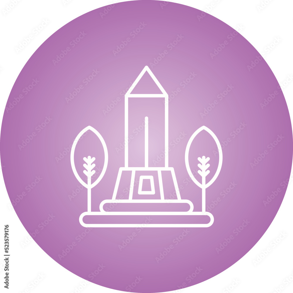 Poster monument icon