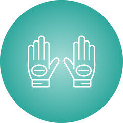 Obraz premium Glove Icon