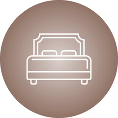 Hotel Bed Icon
