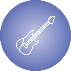 Electric Guitar Icon