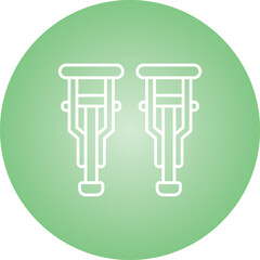 Crutches Icon