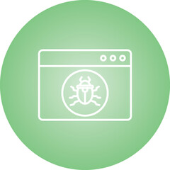 Website Attack Icon