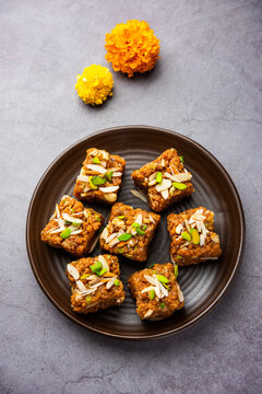 Dodha Barfi or Doda Burfi is a traditional Indian sweet, which has a grainy and chewy texture