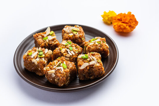 Dodha Barfi or Doda Burfi is a traditional Indian sweet, which has a grainy and chewy texture