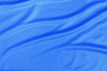 blue fabric cloth background texture close up