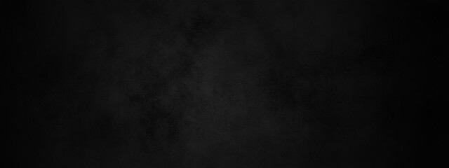 Abstract background with black wall surface, black stucco texture .Dark wall texture background for design. Black vector background texture, old vintage charcoal gray color paper with watercolor.	
