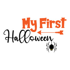 Fototapeta premium My First Halloween