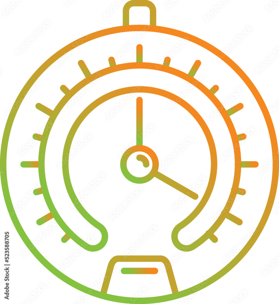 Canvas Prints barometer icon