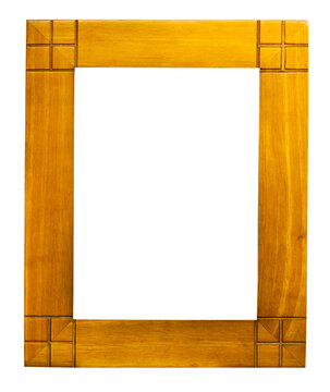 wood  frame for design and decoration