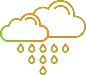 Acid Rain Icon