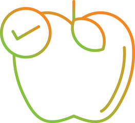 Obraz premium Apple Icon