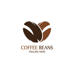 Obraz premium coffee bean icon vector