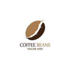 Obraz premium coffee bean icon vector