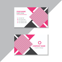 Fototapeta premium Modern And Professional Business Card Template