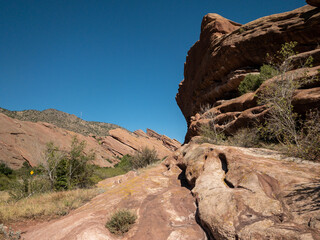 Rock formation near Red Rock, Denver, Colorado