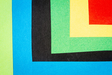 Fototapeta premium Multicolor background from a paper of different colors