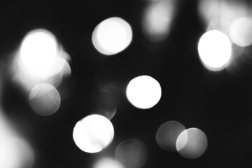 Blurred lights abstract background. Christmas holiday defocused bokeh